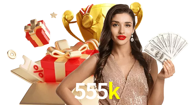 Jogue com dealers reais no 555k!